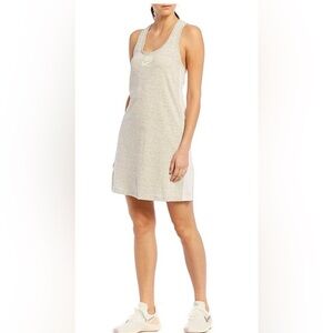 Nike Sportswear Gym Vintage Tank Dress Gray Small